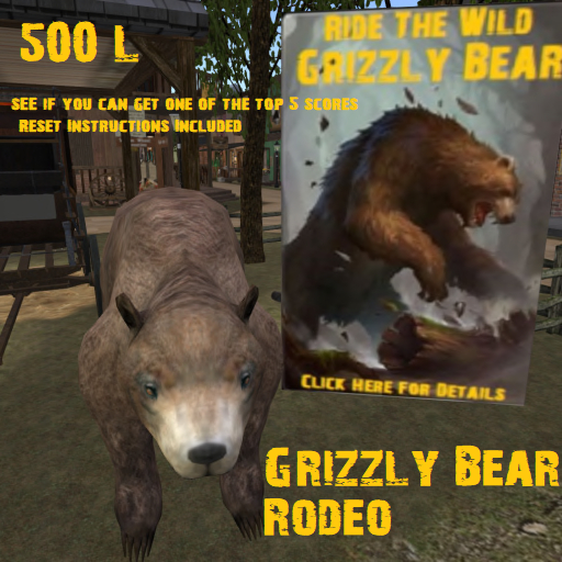 Grizzly Bear Rodeo Ride boxed