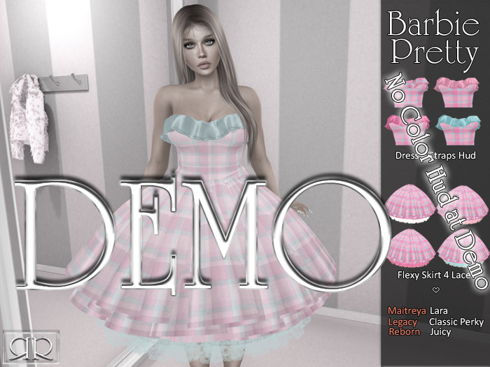 ..::RR::.. Barb ie Pretty Flexi Dress DEMO