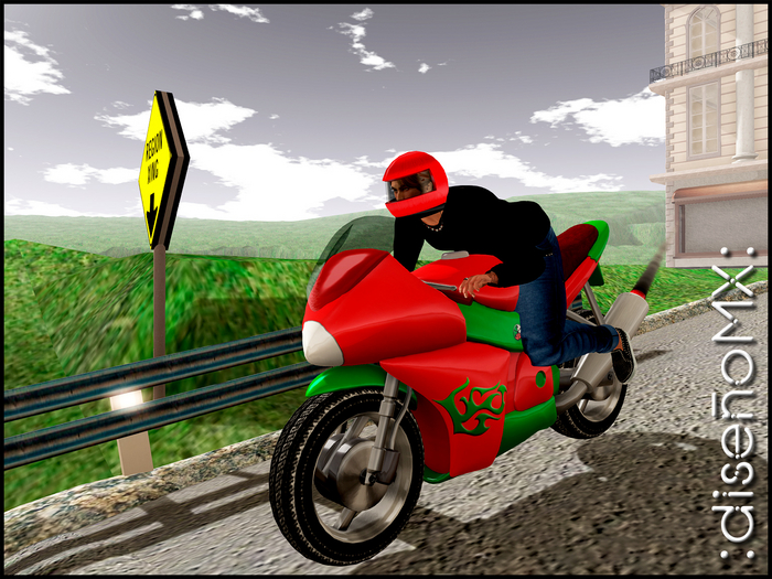 Motocicleta de Carreras :dMX: Racing Motorcycle