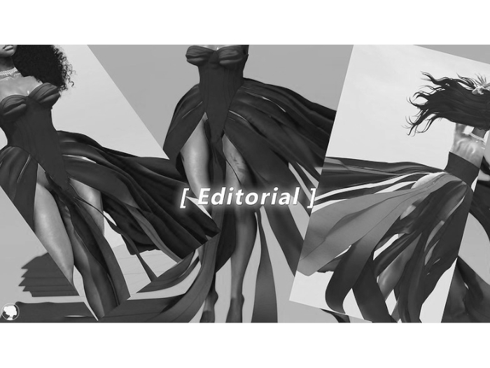 DEMO {ABC} Pillarie Slits Gown