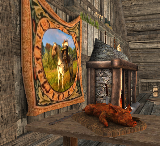 wall tapestry fantasy Valhalla rider him