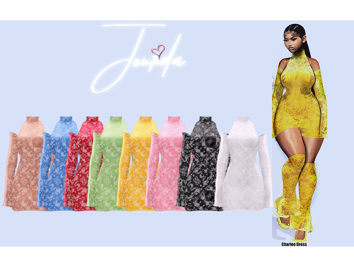 {ABC} Charlee Floral Lace Dress BLOGGERS PACK