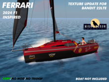 B22LTE "Prancing Horse" F1 Graphics