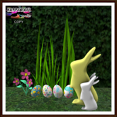Easter - Bunnies and Easter Eggs in the Spring