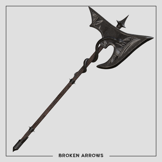 BROKEN ARROWS - Jormungand Axe - Black 