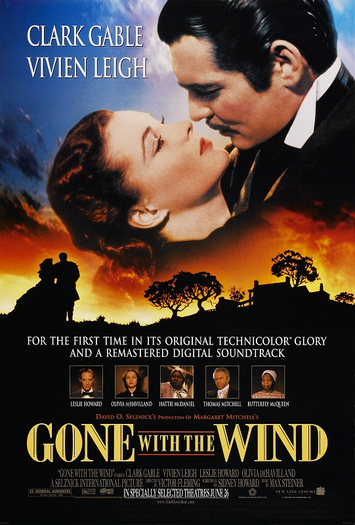 Movie Poster-Gone With the Wind