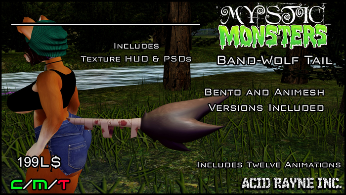 <AR> Mystic Monsters - Band-Wolf Tail