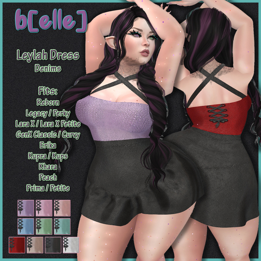 b[ELLE] Leylah Mini Denims