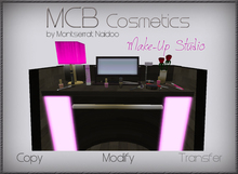 ::MCB:: Make-Up Studio - Full Detailed Make-Up Studio with cosmetics products - Dresser