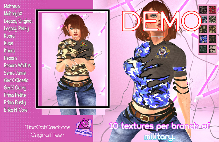 MCC - DEMO - women - Military Shirt