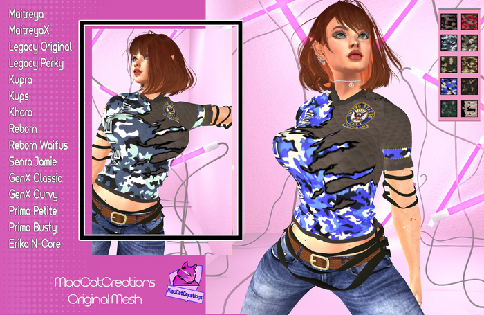 MCC - women - Navy Shirt w HUD
