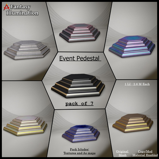 FI - Event Pedestal Mega Pack CB