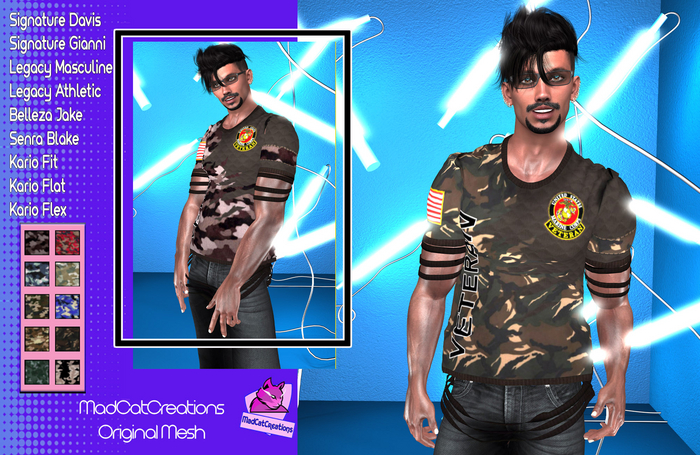 MCC - men - marines shirt with HUD