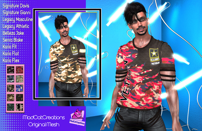 MCC - men - Army shirt w HUD