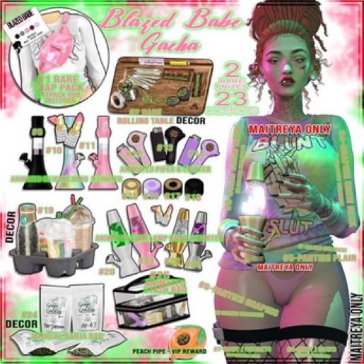 FLite.- BLAZED BABE- TRAP PACK #1 RARE