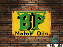 *Vintage Metal Sign - BP Motor Oils*