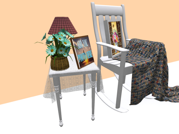 In Memory Rocking Chair White