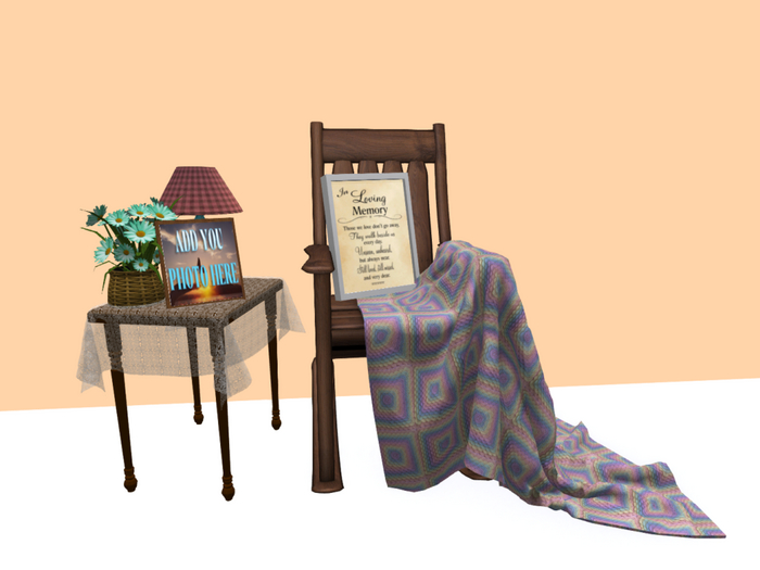 In Memory Rocking Chair Brown