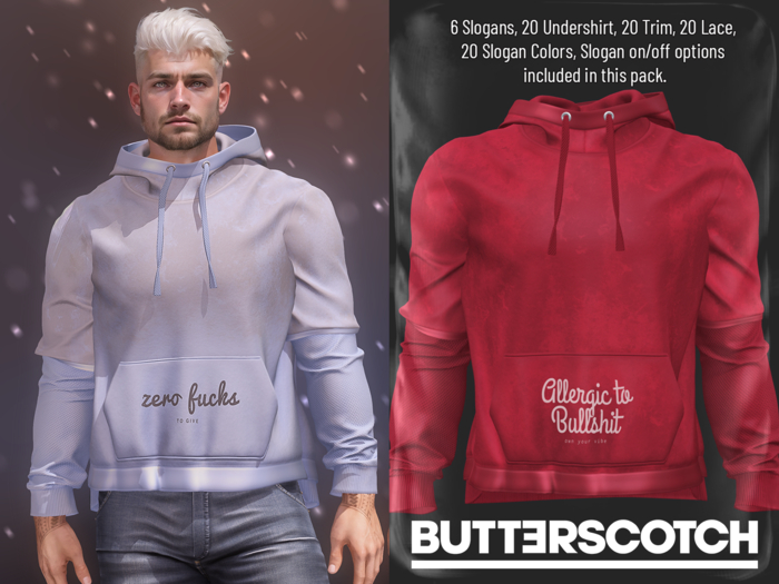 BUTTERSCOTCH . Theo Hoodie {Red}