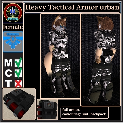 (Heavy Tactical Armor Urban.B.BOX)