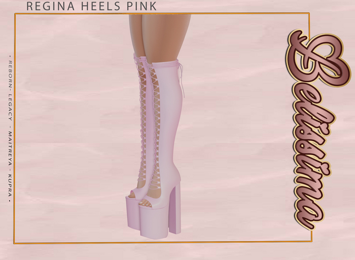 [Belissima] Regina Heels Pink
