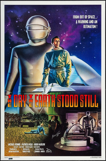 Classic Movie Poster-The Day the Earth Stood Still