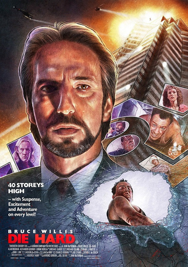 Classic Movie Poster-Die Hard