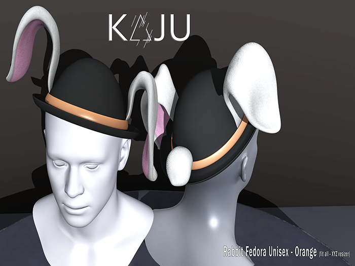 KAJU - Rabbit Fedora - Orange