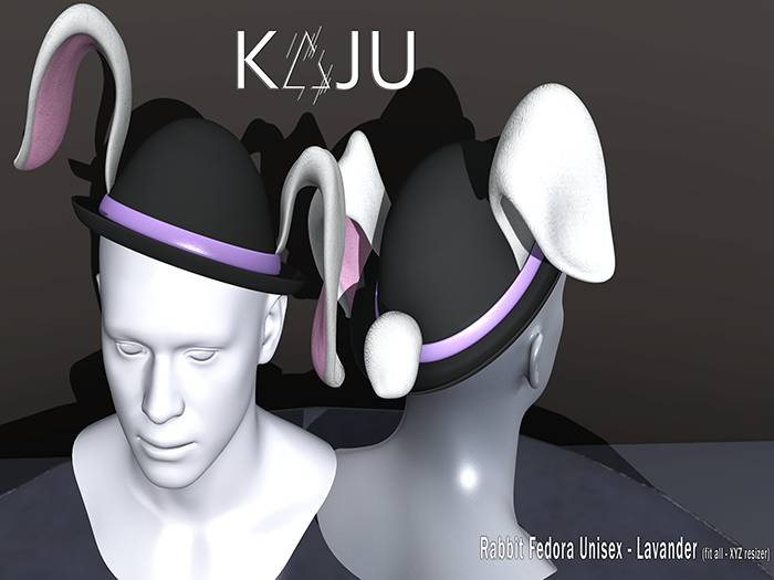 KAJU - Rabbit Fedora - Lavander  