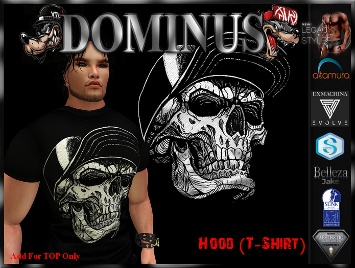 ~DOMINUS~Hood (T-Shirt)   (ADD)