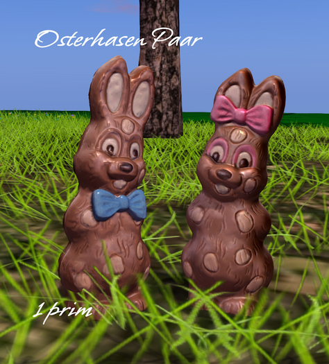 Osterhasen Paar