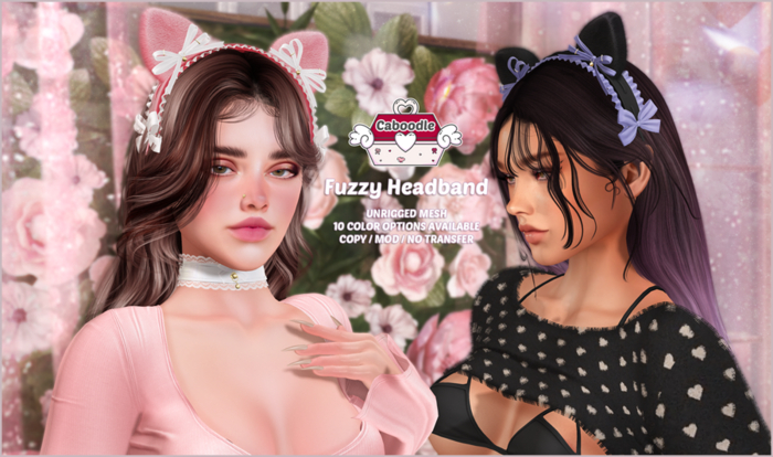 Caboodle - Fuzzy Headband - Tan