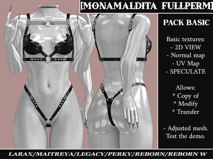 #72 - MONAMALDITA - Full Perm - Lingerie
