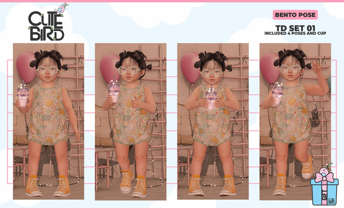 *Cute Bird* - TD SET 01 *GIFT*