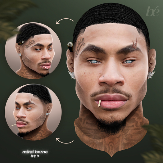 BORNE. CARTER SKIN (ODELL HEAD) ROSE