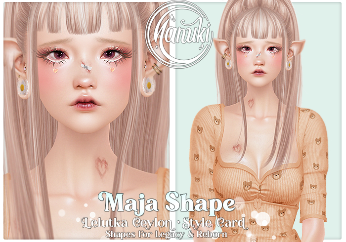 -Nanuki- Maja Shape {LeLutka Ceylon}