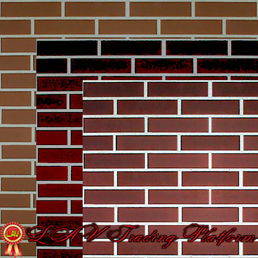 LAV. 3 textures of brick wallpaper