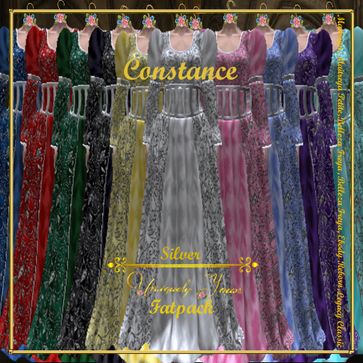 UY - Constance Gown - SILVER - FATPACK - GIFT BOX