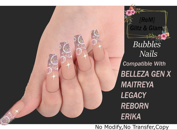 [ReM] Bubbles Nails 