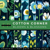 Made by Porter - Cotton Corner - Blooms and Blossoms