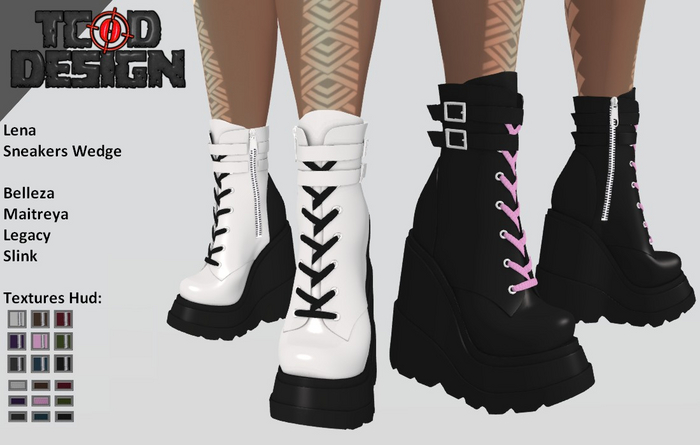 Sneakers Wedge ~ Lena [ADD ME]. DEMO