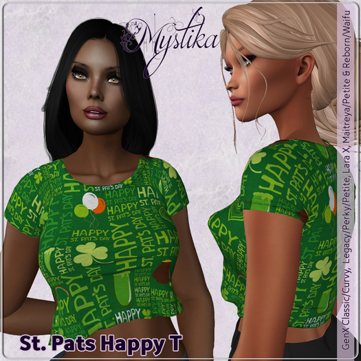 ~Mystika~ St Pats Happy Hers