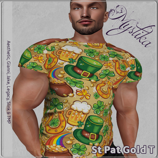 ~Mystika~ St Pat Gold His