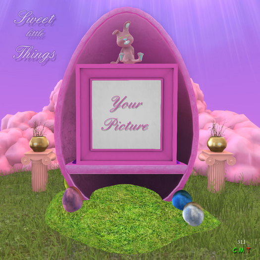 *Sweet Little Things* Picture Frame Easter pink 