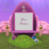 *Sweet Little Things* Picture Frame Easter pink V2