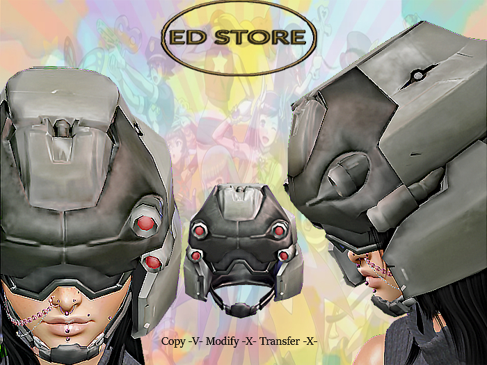 EDStore - Helmet Soldier - Edition Suppression Style -SilverHD-