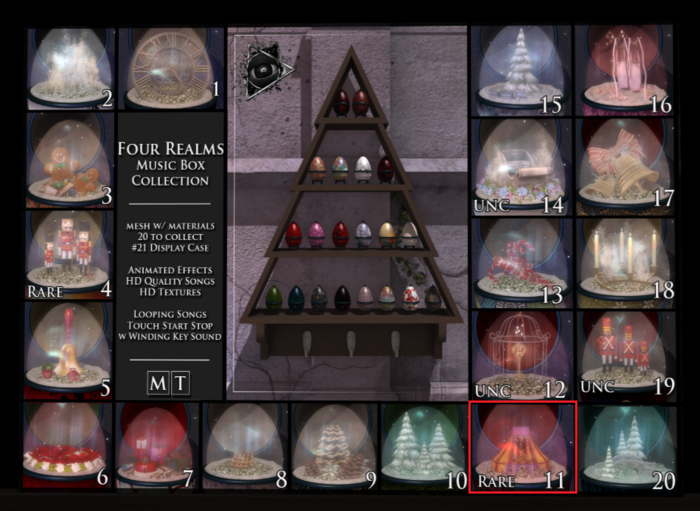 11 RARE 3rd Eye_ The Four Realms MB
