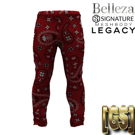 [GS] Bandana Jeans (RED)
