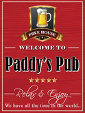 Irish Sign-Paddy's Pub