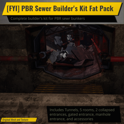 PBR Sewer Builder's Kit Fat Pack